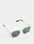 Marks & Spencer "Metal Hexagonal Sunglasses"